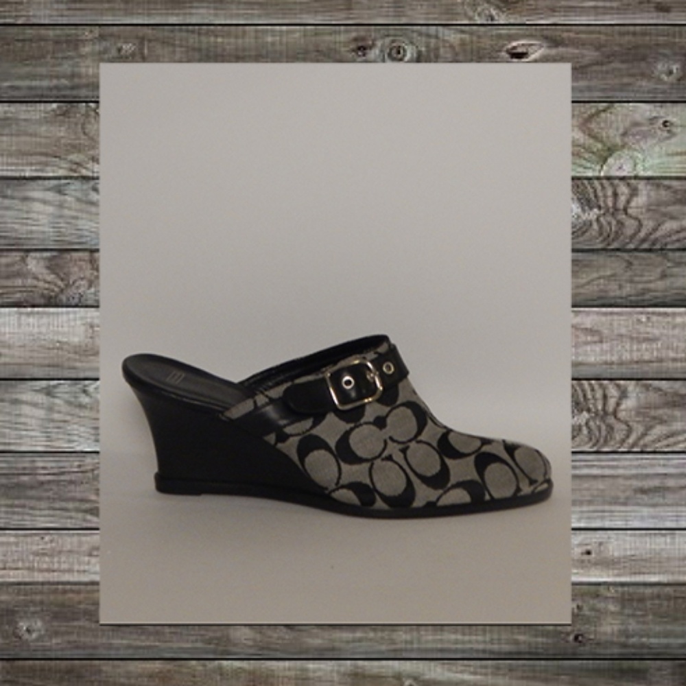 Coach mule shoes